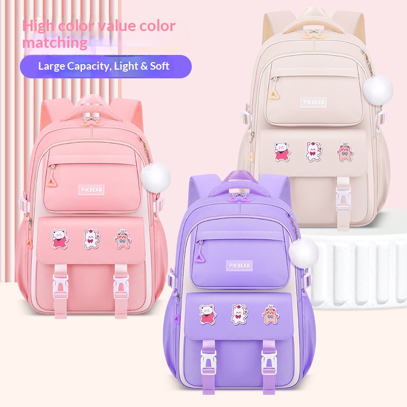Interior Design Handbook - Conjunto de mochilas escolares pikbear kawaii,