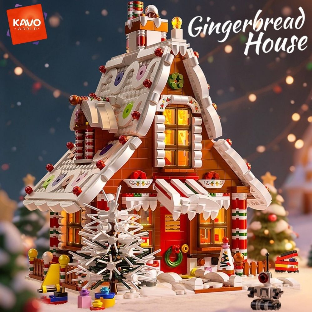 Interior Design Lego - KAVOWORLD 1614 Peças Conjunto de Blocos