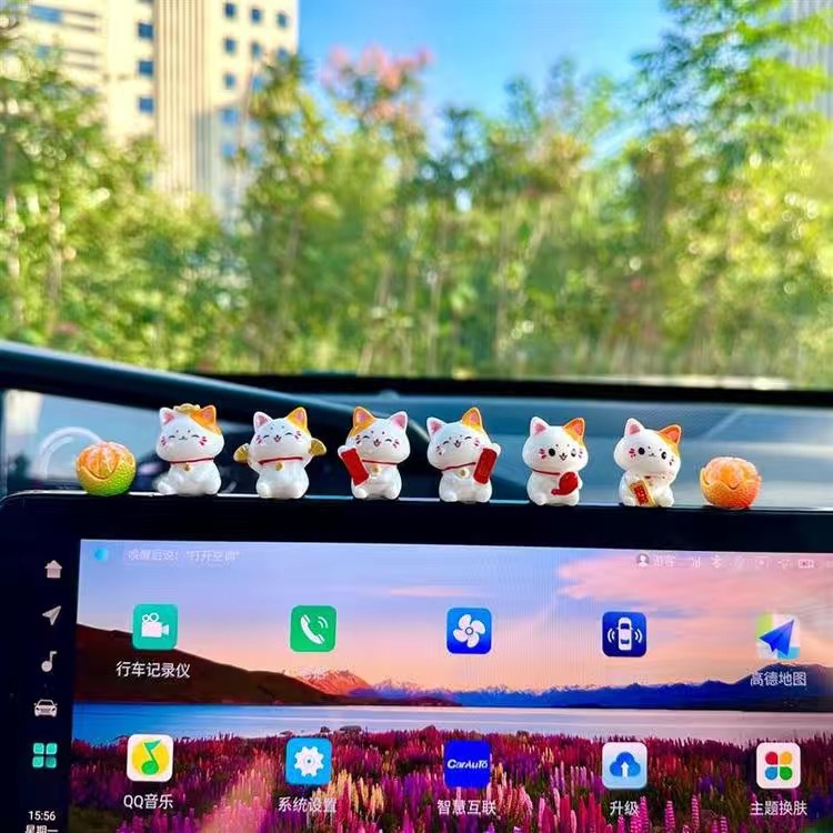 Carro japonês sorte gato ornam - Interior Design Japanese avaliação e preço