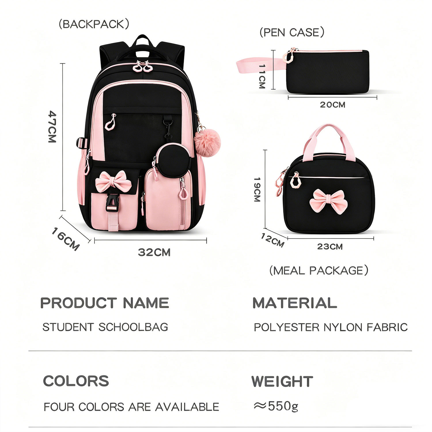 Conjunto de Mochilas Escolares - Interior Design Handbook avaliação e preço