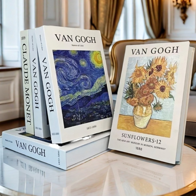 Abstrato van gogh luxo falso l - Interior Design Handbook avaliação e preço
