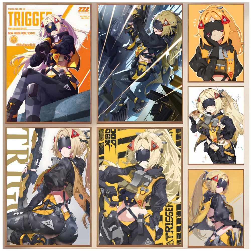 Pôster Sharp Attacker Trigger  - Interior Design Zoning avaliação e preço