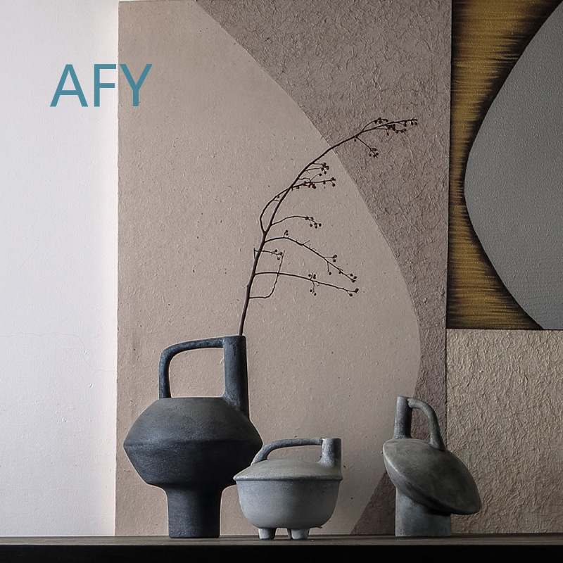 Vaso Cerâmico Vintage Wabi Sab - Interior Design Zen avaliação e preço