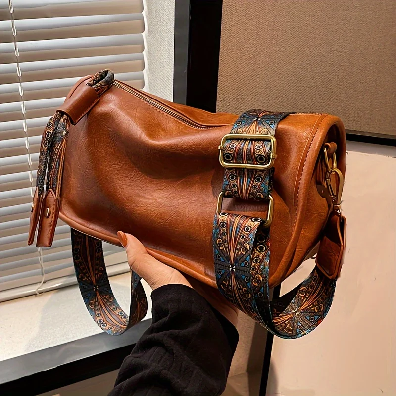 Bolsa crossbody com zíper com  - Interior Design Graphic Design avaliação e preço