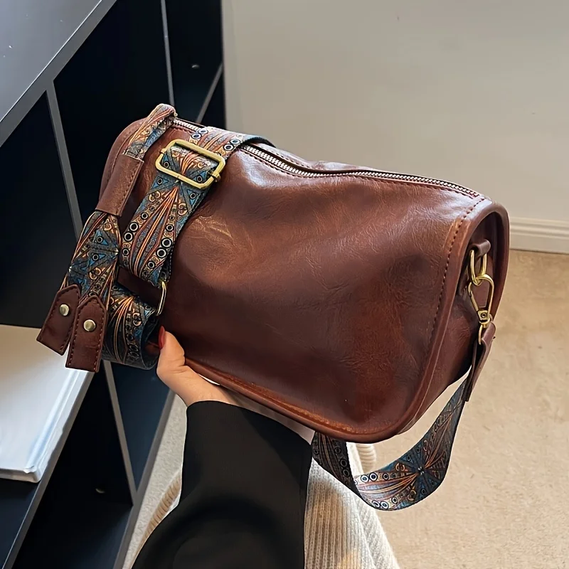 Bolsa crossbody com zíper com  - Interior Design Graphic Design avaliação e preço