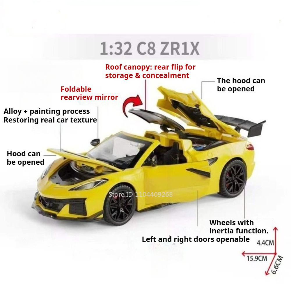 Modelo de Carro Esportivo C8 Z - Interior Design Style Quiz avaliação e preço
