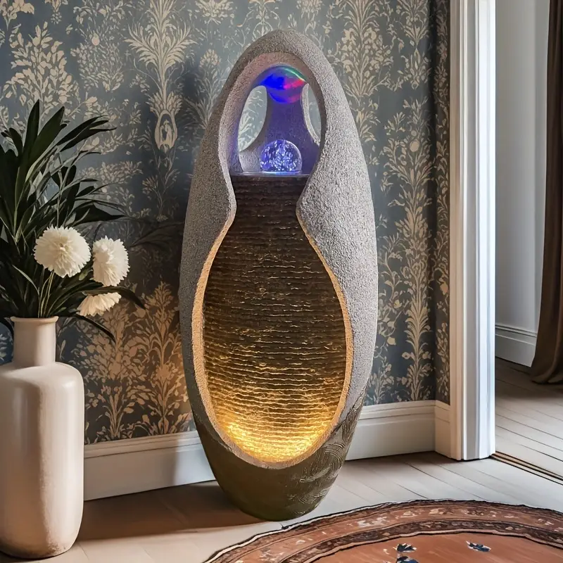 Fonte de água zen moderna em r - Interior Design Zen avaliação e preço