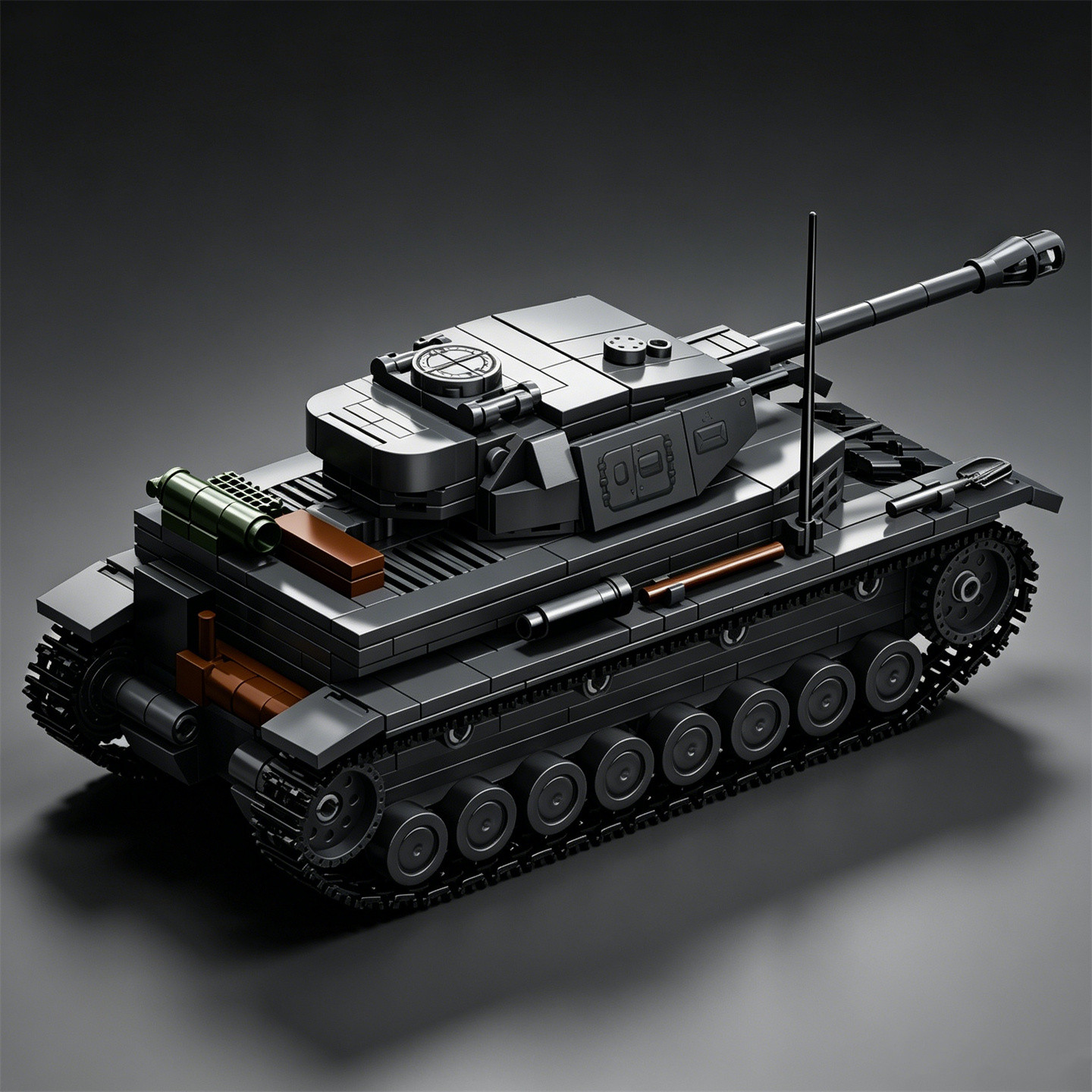 Tanque em Escala 1:35 No. Kit  - Interior Design Lego avaliação e preço