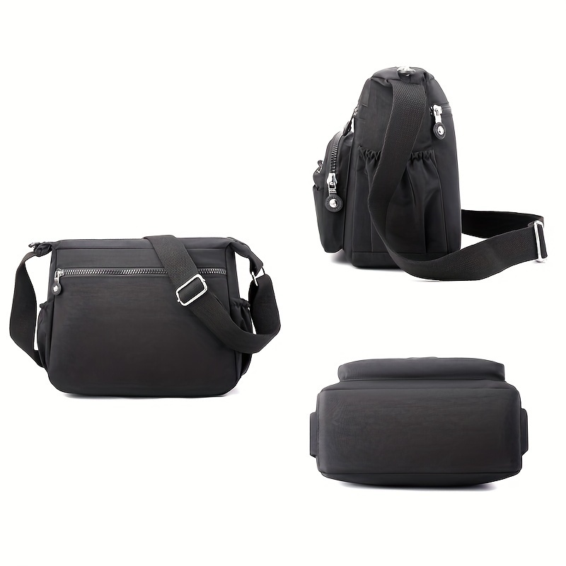 Bolsa crossbody chique de nylo - Interior Design School avaliação e preço